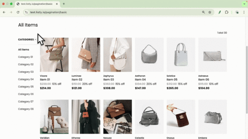Click and drag images to create a selection area that includes browser links with Listly Image Downloader